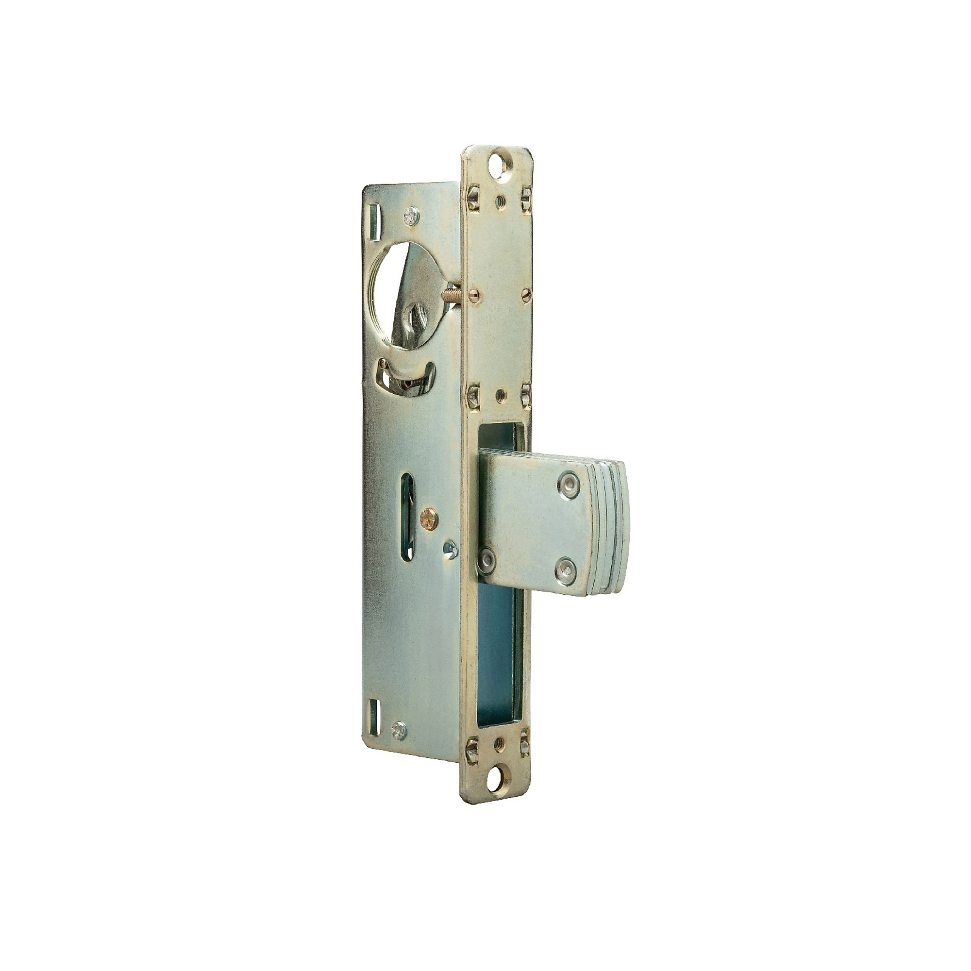 Global Door Controls Mortise Lock with Deadbolt Function — 1-1/8in., Duronodic, for Storefront Door, Model# TH1101-1-1/8-DUM